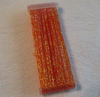 Guide line sss braid  hot orange in flames